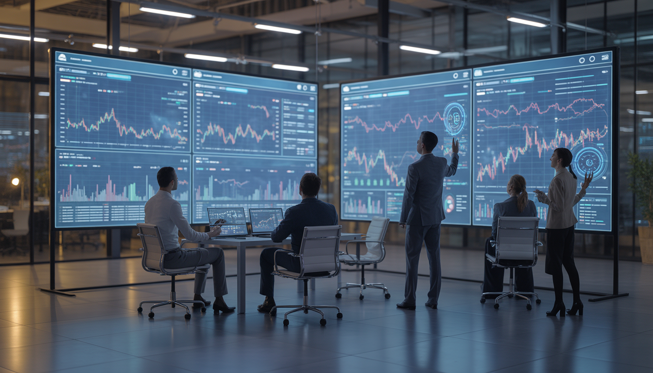 Marketing team using AI tools to increase sales in 2026