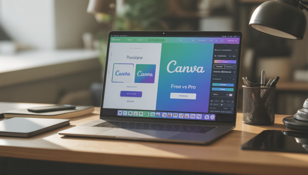 Canva Pro vs Free comparison for creators in 2026